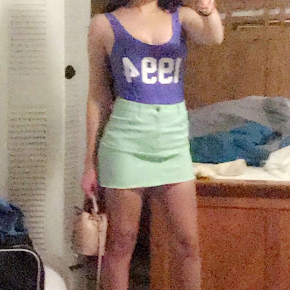 ❤️ BUNDLE 3 for $20 ❤️ Mint Mini Skirt - Picture 5 of 6